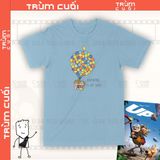  Áo thun Up - Vút Bay Unisex Trùm Cuối Cine, Cotton 100% 2 màu nam nữ 0052 