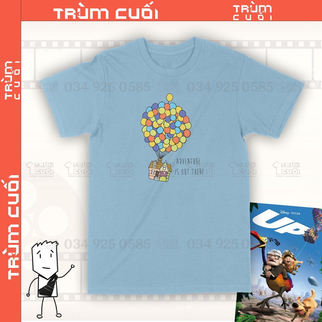  Áo thun Up - Vút Bay Unisex Trùm Cuối Cine, Cotton 100% 2 màu nam nữ 0052 