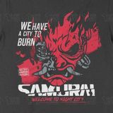  Áo thun Samurai - Cyberpunk 2077, Trùm Cuối Game, Unisex Cotton 100% 2 màu nam nữ 0345 
