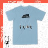  Áo thun Artics Monkey, Trùm Cuối Thần tượng âm nhạc, Unisex Cotton 100% 2 màu nam nữ 0268 