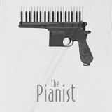  Áo thun The Pianist - Nghệ Sĩ Dương Cầm, Trùm Cuối Cine, Unisex Cotton 100% 2 màu nam nữ 0281 