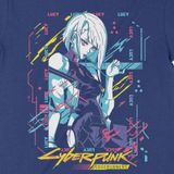  Áo thun Lucy - Cyberpunk Edgerunner, Trùm Cuối Anime Game, Unisex Cotton 100% 2 màu nam nữ 0358 