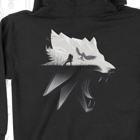  Áo hoodie The Witcher, Trùm Cuối Game, Cotton 100% 2 màu nam nữ 0220 