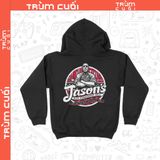 Áo Hoodie Jason Bán Thịt, Trùm Cuối Halloween Festival, Unisex Nỉ Bông 100% 2 màu nam nữ 0354 