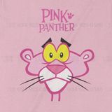  Áo thun Pink Panther, Trùm Cuối Cartoon Cine, Unisex Cotton 100% 2 màu nam nữ 0208 