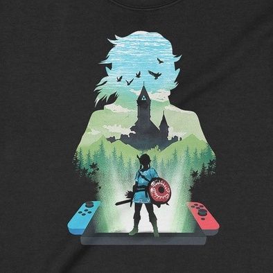  Áo Sweater Breath of the Wild - Nintendo Switch Trùm cuối Game, Nỉ Bông 100% 2 màu nam nữ 0143 