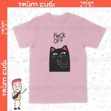  Áo thun 2 mặt Anti Social Cat, Trùm Cuối Casual Meme, Unisex Cotton 100% nam nữ 0306 