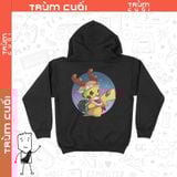  Áo Hoodie Pikachu Tuần lộc, Trùm Cuối Christmas Cine, Nỉ Bông 100% 2 màu nam nữ 0180 