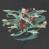  Áo thun Kazuha - Ước Nguyện, Trùm Cuối Game Genshin, Unisex Cotton 100% 2 màu nam nữ 0249 