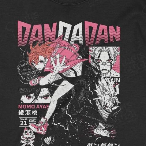 Áo sweater Dandadan - The Battle Of The Occult, Trùm Cuối Manga Anime, Nỉ Bông 100% Unisex nam nữ 0454 