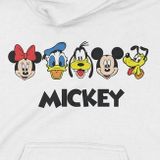  Áo Hoodie Mickey Family , Trùm Cuối Cartoon Cine,  Nỉ Bông 100% 2 màu nam nữ 0205 