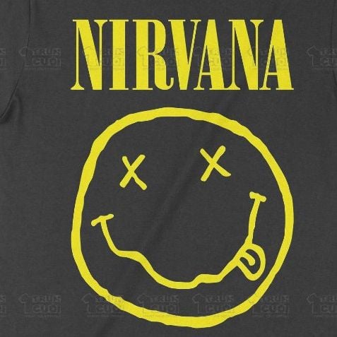  Áo thun Nirvana, Trùm Cuối Thần tượng âm nhạc, Unisex Cotton 100% 2 màu nam nữ 0389 