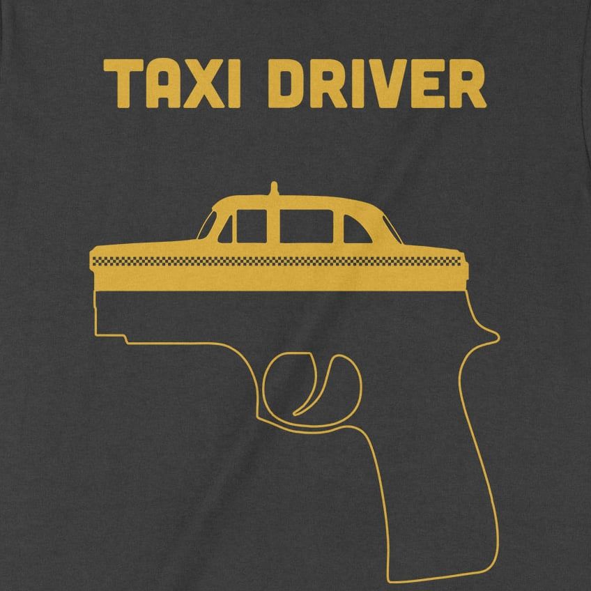  Áo thun Tài Xế Taxi - Taxi Driver, Trùm Cuối Cine, Unisex Cotton 100% 2 màu nam nữ 0279 