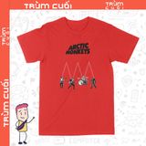  Áo thun Artics Monkey, Trùm Cuối Thần tượng âm nhạc, Unisex Cotton 100% 2 màu nam nữ 0268 