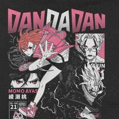  Áo hoodie Dandadan - The Battle Of The Occult, Trùm Cuối Manga Anime, Nỉ Bông 100% Unisex nam nữ 0454 