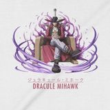  Áo Sweater Dracule Mihawk - One Piece, Trùm Cuối Anime Cine, Unisex Nỉ Bông 100% 2 màu nam nữ 0164 