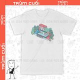  Áo thun Pokemon Switch, Trùm Cuối Game, Unisex Cotton 100% 2 màu nam nữ 0211 