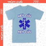  Áo thun Hết Cứu, Trùm Cuối Meme, Unisex Cotton 4 màu 0344 