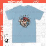  Áo Thun Công Chúa Mononoke - Ghibli Trùm Cuối Anime Cine Cotton 100% 2 màu nam nữ 0106 