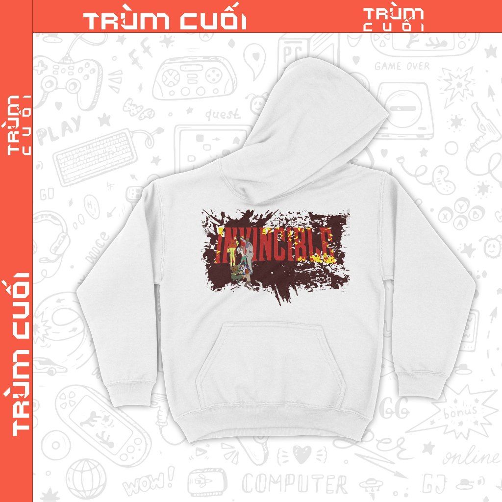  Áo Hoodie Invincible ft. Guardians of the Globe, Trùm Cuối Cine, Nỉ Bông 100% Unisex nam nữ 0371 