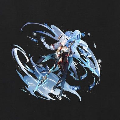  Áo thun Shenhe - Ước Nguyện,Trùm Cuối Game Genshin, Unisex Cotton 100% 2 màu nam nữ 0253 