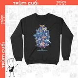  Áo Sweater Overwatch, Trùm cuối Game, Unisex Nỉ Bông 100% 2 màu nam nữ 0133 