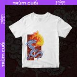  Áo thun Hỏa Thần Long, Trùm Cuối Đăng Hỏa Chi Thần 2024, Unisex Cotton 100% 2 màu nam nữ 