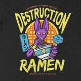  Áo thun Beerus Ramen - Dragon Ball, Trùm Cuối Anime, Unisex Cotton 100% 2 màu nam nữ 0051 