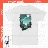  Áo thun The Last of Us, Trùm Cuối Game,Unisex Cotton 100% 2 màu nam nữ 0216 