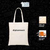  Túi Tote Meme, Trùm Cuối 2025, 100% vải Canvas 35x40 cm - Unisex Nam Nữ 2 màu đen trắng 
