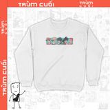  Áo Sweater Manga Main Kinh Điển 1 Unisex Trùm Cuối Manga Anime,  Nỉ Bông 100% 2 màu nam nữ 0060 