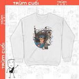  Áo Sweater Howl' Moving Castle -  Trùm Cuối Anime Cine Movie, Nỉ Bông100% 2 màu nam nữ 0105 