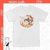  Áo thun Hu Tao - Ước Nguyện, Trùm Cuối Game Genshin, Cotton 100% 2 màu nam nữ 0254 