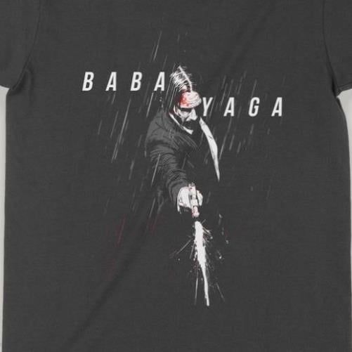  Áo Sweater Baba Yaga - John Wick Unisex Trùm Cuối Cine,  Nỉ Bông 100% 2 màu nam nữ 0043 