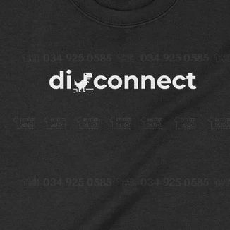  Áo Sweater Disconnect, Trùm Cuối Unisex Meme, Nỉ Bông 100% 2 màu nam nữ 0176 0177 