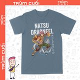  Áo thun Natsu - Fairy Tails, Trùm Cuối Anime, Unisex Cotton 100% 2 màu nam nữ 0341 