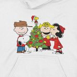  Áo Hoodie Xmas Snoopy và Những người bạn, Trùm Cuối Christmas Festival, Nỉ Bông 100% Unisex nam nữ 0371 