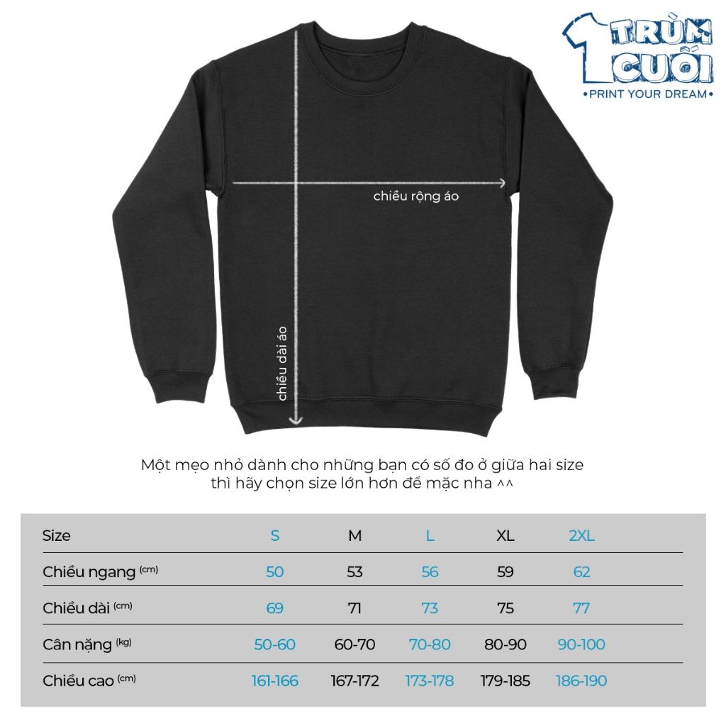  Áo Sweater Parasyte, Trùm Cuối Manga Anime, Unisex Nỉ Bông 100% 2 màu nam nữ 0065 