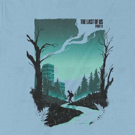  Áo thun The Last of Us, Trùm Cuối Game,Unisex Cotton 100% 2 màu nam nữ 0216 