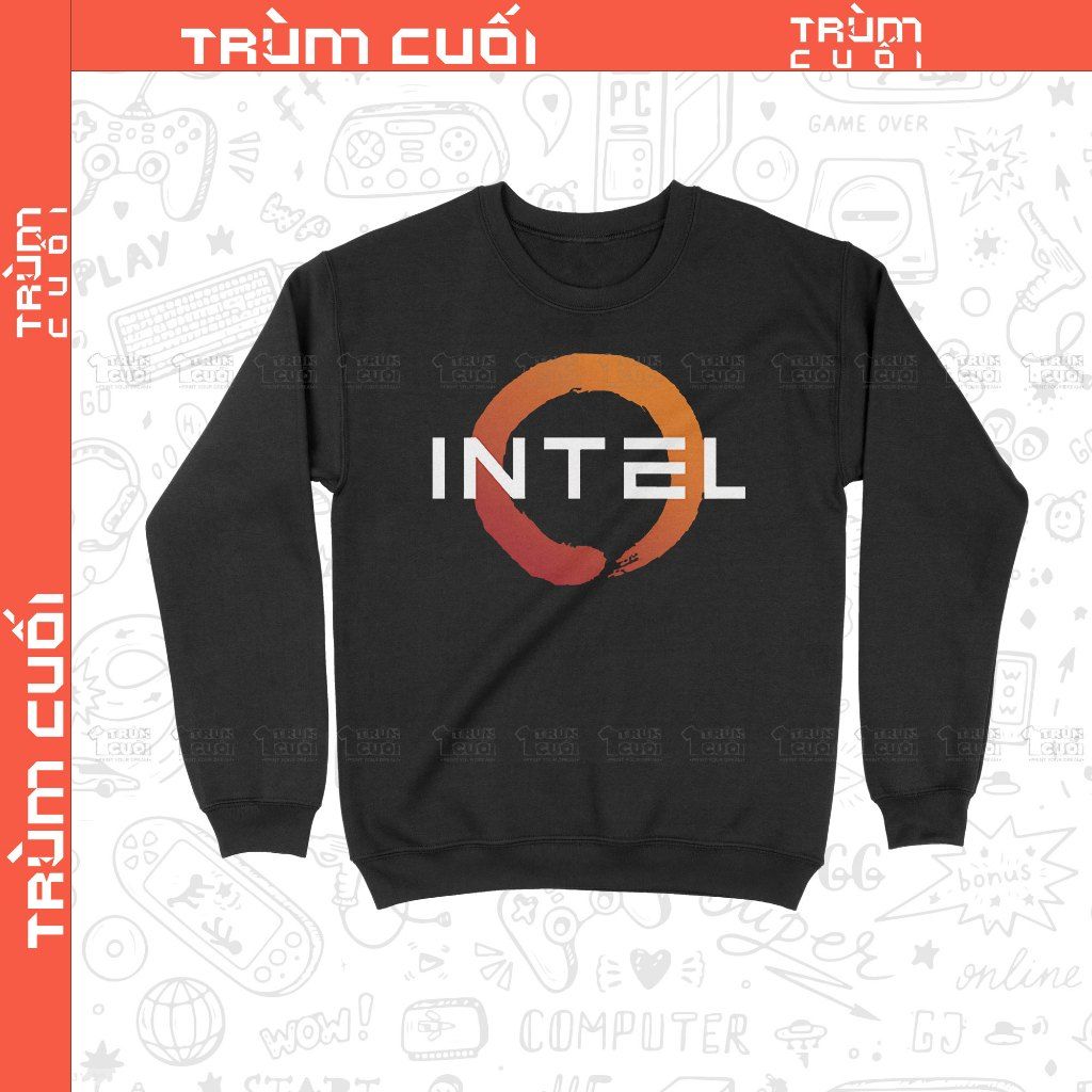  Áo Sweater Intel Nhưng Mà Nó Lạ Lắm, Trùm Cuối Meme Đa Vũ Trụ, Nỉ Bông 100% Unisex nam nữ 0373 
