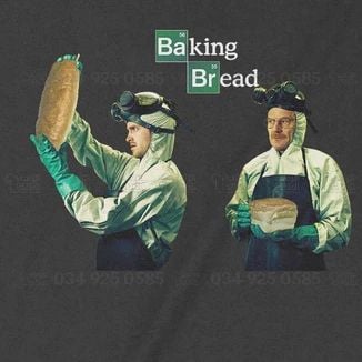  Áo thun Baking Bread - Thầy Bạch Chế Bánh, Trùm cuối Meme Cine, Cotton 100% 2 màu nam nữ 0191 
