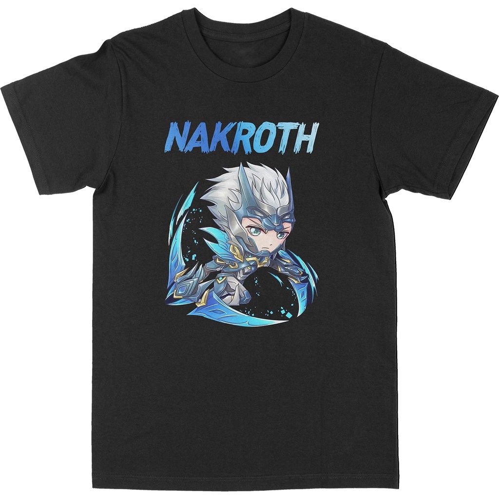  Áo thun Nakroth Chibi - Áo liên quân Unisex Trùm Cuối Game, Cotton 100% 2 màu nam nữ 