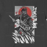  Áo thun Ghost of Tsushima, Trùm Cuối Game, Cotton 100% 2 màu nam nữ 0212 