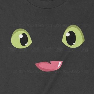  Áo thun Toothless - Bí Kíp Luyện Rồng, Trùm Cuối Cine, Cotton 100% 2 màu nam nữ 0185 