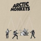  Áo thun Artics Monkey, Trùm Cuối Thần tượng âm nhạc, Unisex Cotton 100% 2 màu nam nữ 0268 