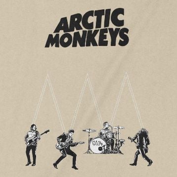  Áo thun Artics Monkey, Trùm Cuối Thần tượng âm nhạc, Unisex Cotton 100% 2 màu nam nữ 0268 