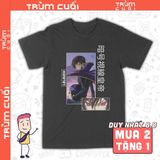  Áo thun Lelouch - Code Geasss, Trùm Cuối Anime, Unisex Cotton 100% 6 màu nam nữ 0333 
