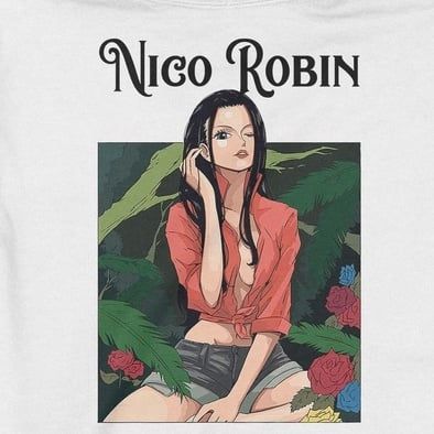  Áo Hoodie Robin Nico - One Piece, Trùm Cuối Anime Cine, Nỉ Bông 100% 2 màu nam nữ 0168 
