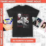  Áo thun Naruto và Sasuke Unisex Trùm Cuối Anime, Cotton 100% 2 màu nam nữ 0008 
