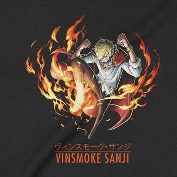  Áo Sweater Vinsmoke Sanji - One Piece, Trùm Cuối Unisex Anime Cine, Nỉ Bông 100% 2 màu nam nữ 0162 